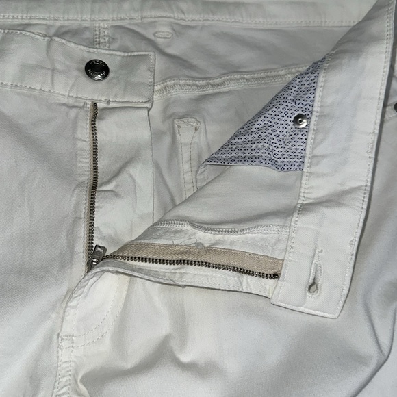 Peter Millar Crown Wayfare Men’s Size 38x32 Five Pocket Pants White $200 NWT - Picture 4 of 11